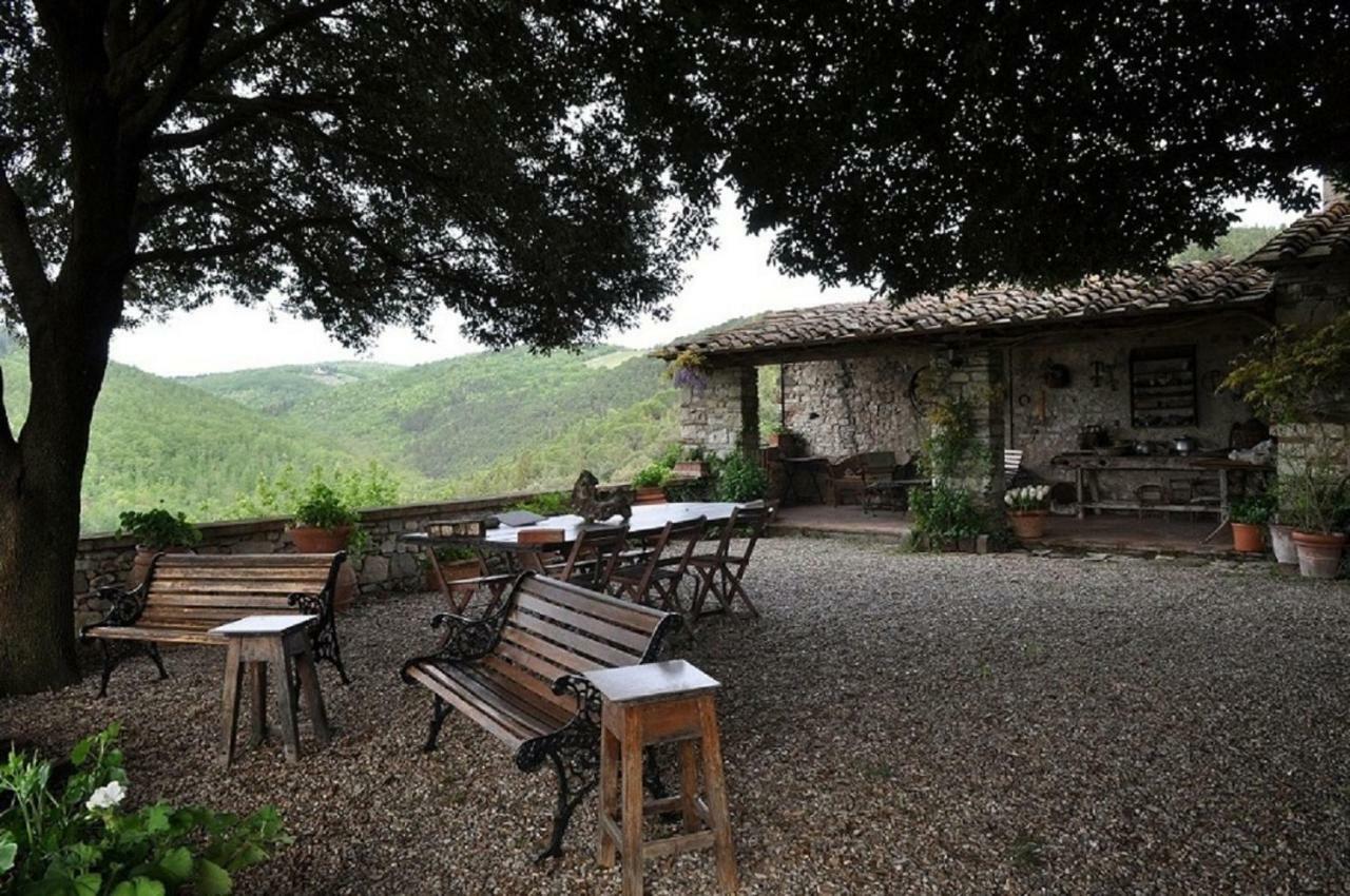 CASTELLO DI COLOGNOLE - Appartamento QUARATESI Greve in Chianti Esterno foto